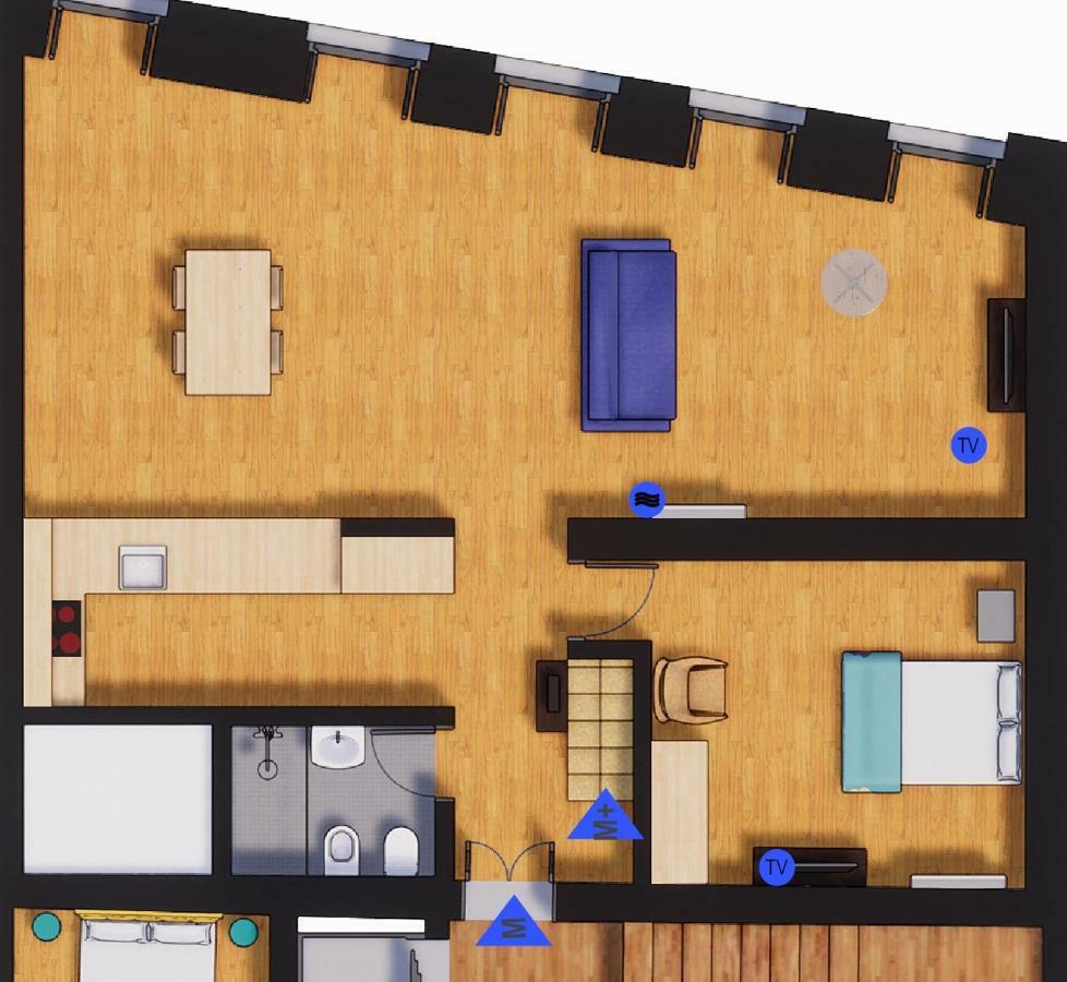 Apa M - Loft Guesthouse Jardim Das Maes Charming ヴィゼウ エクステリア 写真